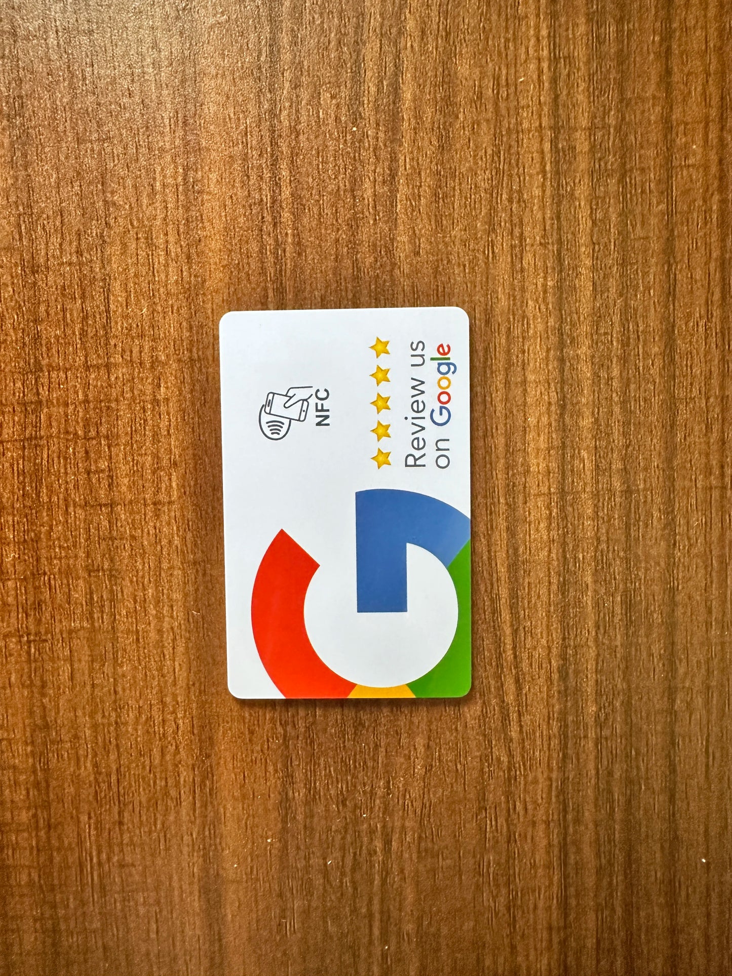 Transform Your Business with NFC 215 Programmable Google Review Acrylic Stickers - Waterproof & Stylish NFC Stand for Customer Feedback