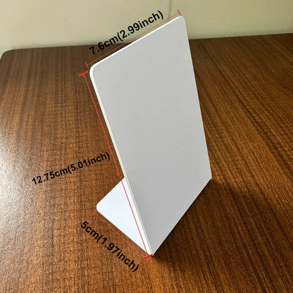 Transform Your Business with NFC 215 Programmable Google Review Acrylic Stickers - Waterproof & Stylish NFC Stand for Customer Feedback